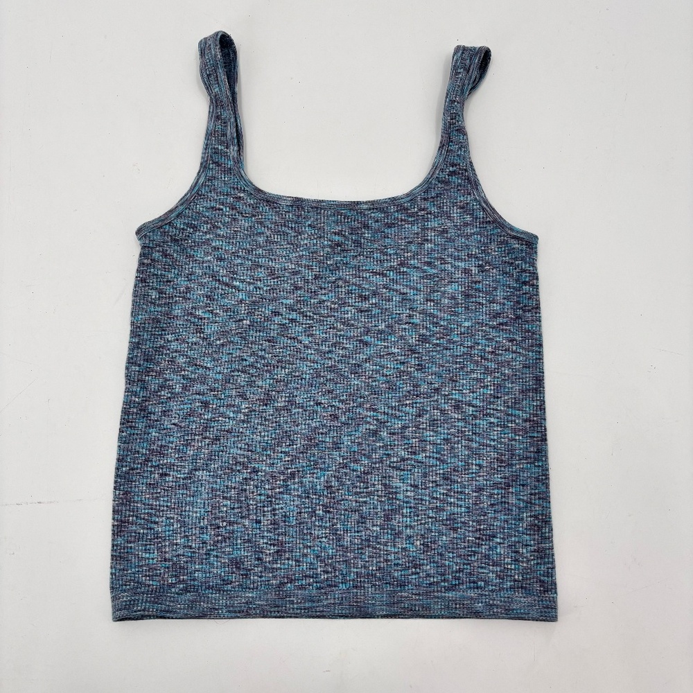 Anthropologie Heathered Cropped Tank Top Size Small